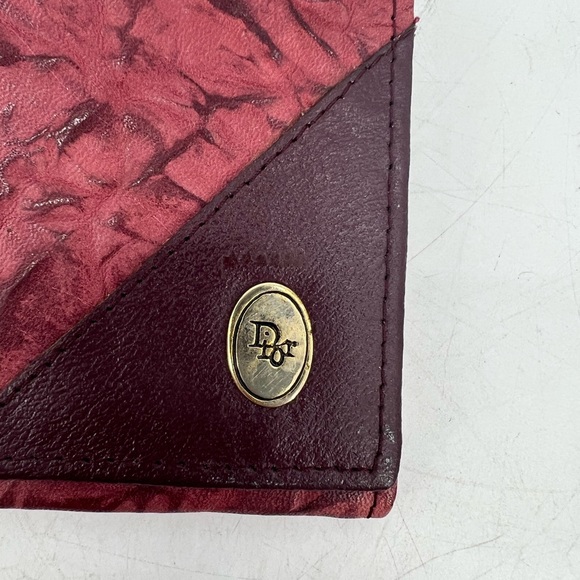 Dior crumpled leather wallet - Picture 11 of 12